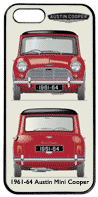 Austin Mini Cooper 1962-64 Phone Cover Vertical